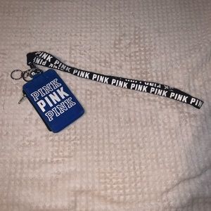 PINK Lanyard & Wallet